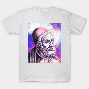 Al Tabari Pink Portrait | Al Tabari Artwork 8 T-Shirt